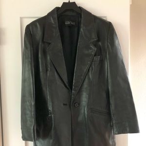 Womens Leather Jacket/Blazer